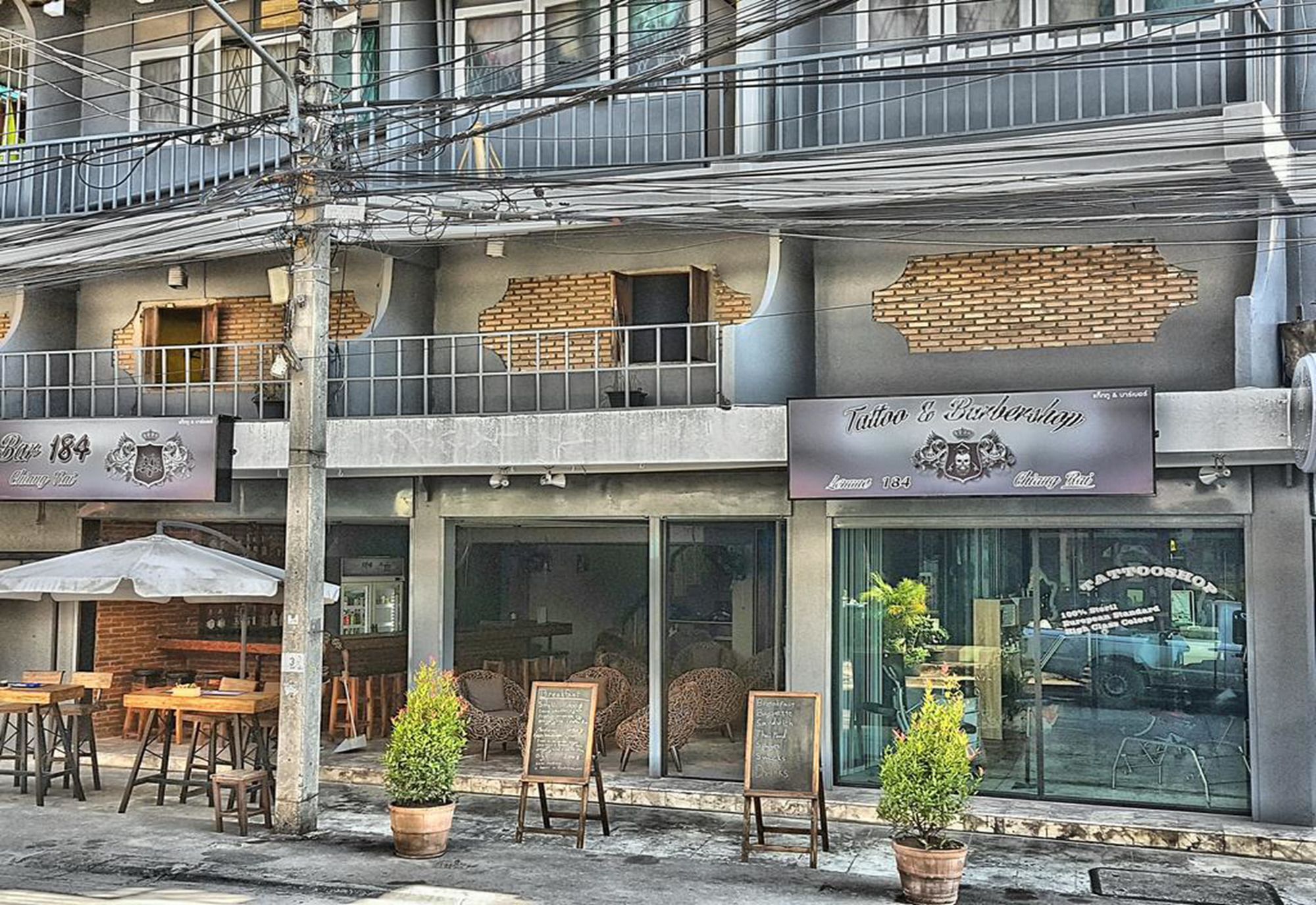 Bar 184 Party Hostel (Adults Only) Чіанграй Екстер'єр фото